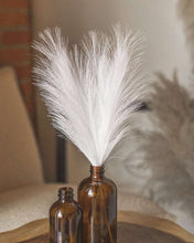 Load image into Gallery viewer, White Faux Mini Pampas Grass (3)