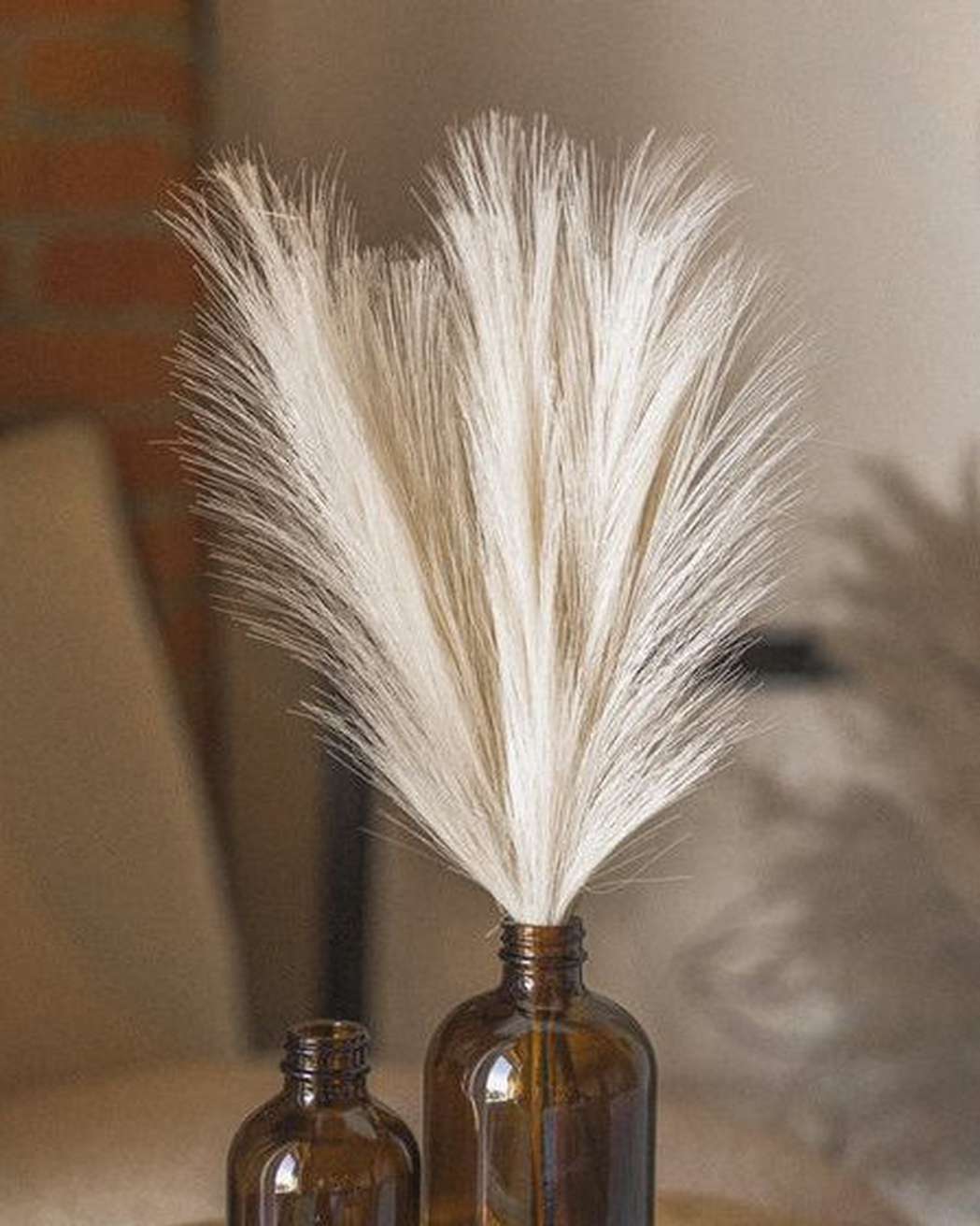 Cream Faux Mini Pampas (3)